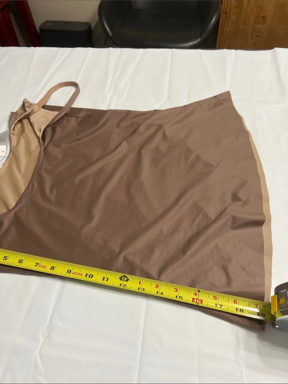 SPANX Stretch Slip Camisole in Nude Brown